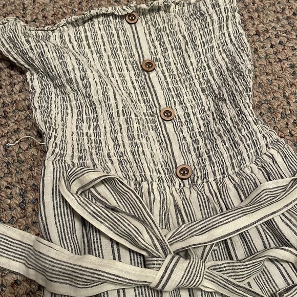 strapless romper - Picture 2 of 3